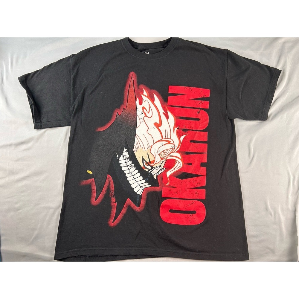 Dandadan Okarun Anime Graphic T Shirt Black Adult Large Cotton Manga Tee